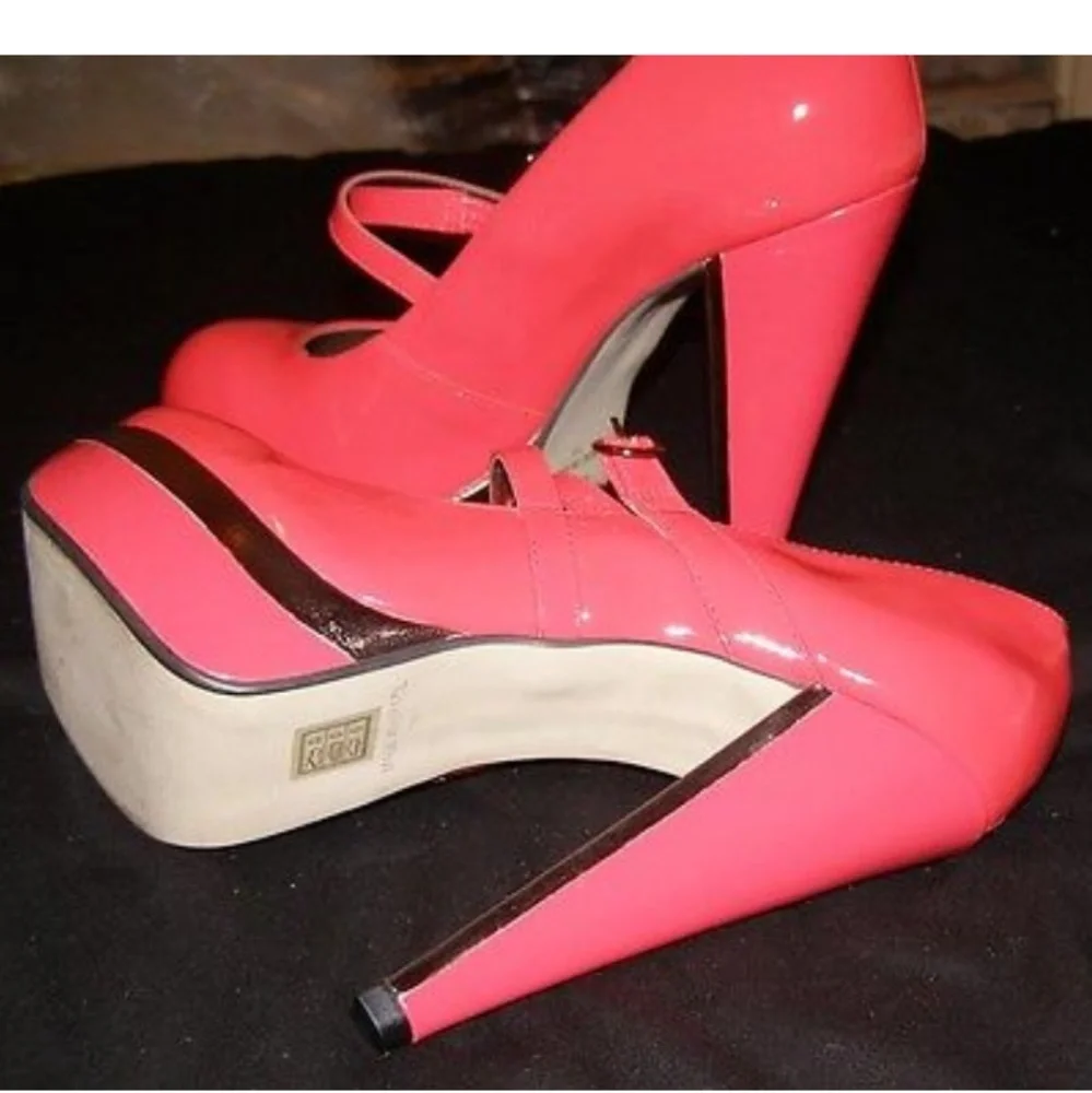 New Topshop platform Mary Jane shoes 8.5 leather